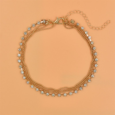 Fashion Metal Heartbeat κρεμαστό βραχιόλι στον αστράγαλο για γυναίκες με μαργαριταρένια αλυσίδα ποδιών καλοκαιρινά αξεσουάρ για κοσμήματα παραλίας