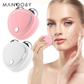 EMS Microcurrent veido masažuoklis veido pakėlimo mašina, stangrina odą, atjaunina veido raukšles, pašalina grožio priemones