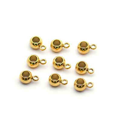 20 tk 3/4/5 mm võlu, roostevabast terasest vaherõngas helmeste komponendi pistik käevõru lukustuse jaoks ehete valmistamise tarvikud tarvikud