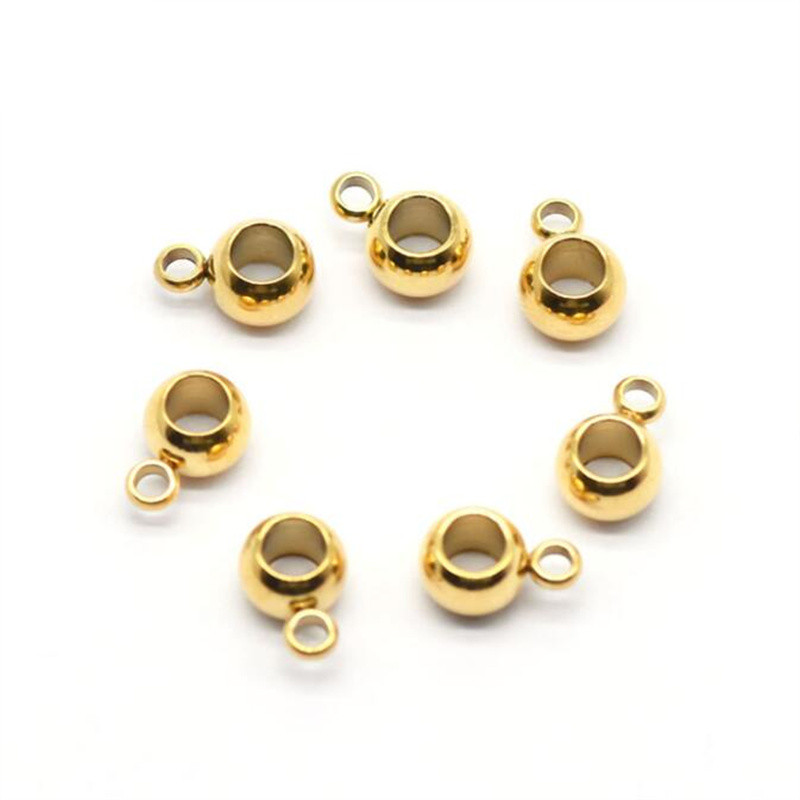 20 tk 3/4/5 mm võlu, roostevabast terasest vaherõngas helmeste komponendi pistik käevõru lukustuse jaoks ehete valmistamise tarvikud tarvikud