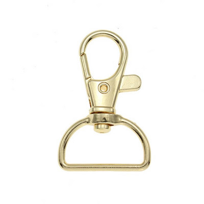 5/10 τεμ. Περιστρεφόμενα κουμπώματα με κρίκους D Κορδόνι με κουμπωτά γάντζους Κλιπ μπρελόκ Άγκιστρο Μεταλλικά κουμπώματα αστακού για ράψιμο χειροτεχνίας