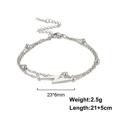 Γυναικεία κρεμαστά ποδαράκια Lucktune Infinity Symbol από ανοξείδωτο ατσάλι Boho Δώρο για πάρτι για καλοκαιρινά κοσμήματα παραλίας