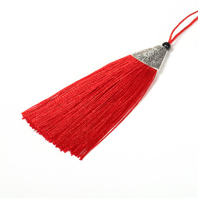 10 tk/partii 8 cm mitmevärviline siidist tuttide nöörihari isetegemise jaoks kõrvarõngaste võluripats tuttidega narmasehete valmistamine käsitsi valmistatud tarvikute jaoks