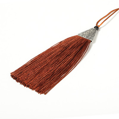 10 tk/partii 8 cm mitmevärviline siidist tuttide nöörihari isetegemise jaoks kõrvarõngaste võluripats tuttidega narmasehete valmistamine käsitsi valmistatud tarvikute jaoks