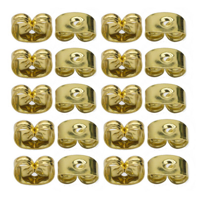 100-300 vnt. Minkšti silikoniniai guminiai auskarai, užpakaliniai kamšteliai, skirti auskarams, auskarai, drugeliai, plokšti ausų kištukai, „pasidaryk pats“