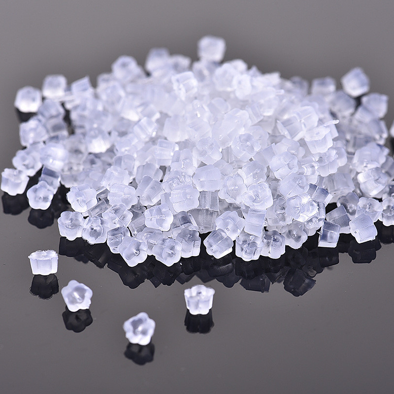 100-300 vnt. Minkšti silikoniniai guminiai auskarai, užpakaliniai kamšteliai, skirti auskarams, auskarai, drugeliai, plokšti ausų kištukai, „pasidaryk pats“