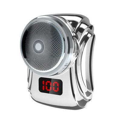 Ηλεκτρική ξυριστική μηχανή USB Επαναφορτιζόμενη ψηφιακή οθόνη Ξυραφάκι Mini φορητό Πολυλειτουργικό ανδρικό ξυράφι ταξιδιού 0,1 mm χωρίς υπολείμματα