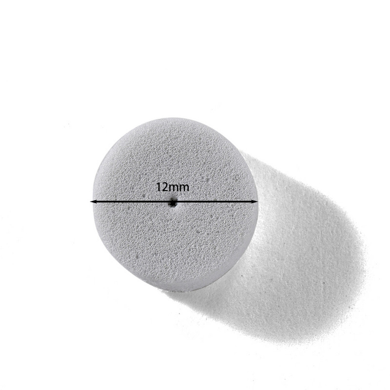 200-500 tk 12 * 12 mm isetegemise osad valge vahuga põrutuskindlad tõukekindlad padjad kõrvarõngastele ehteid kaitsvad matid