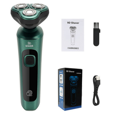 4 az 1-ben elektromos borotva, testre mosható, újratölthető elektromos szakállvágó borotvagép férfiaknak szakállborotva Gyorstöltés