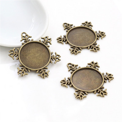 10 tk 20 mm sisemõõt antiikne hõbedaga kaetud pronks roosa kuld, must klassikalises stiilis kabošoni alus, seade amulettide ripats