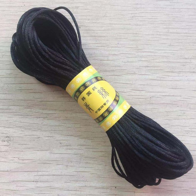 29 värvi 20M/kimp Tugev punutud makraam, 1mm siidist satiin nailonnöörist köis DIY pärlite ehete käevõru valmistamine niittraat