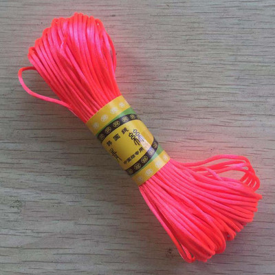 29 värvi 20M/kimp Tugev punutud makraam, 1mm siidist satiin nailonnöörist köis DIY pärlite ehete käevõru valmistamine niittraat