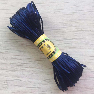 29 värvi 20M/kimp Tugev punutud makraam, 1mm siidist satiin nailonnöörist köis DIY pärlite ehete käevõru valmistamine niittraat