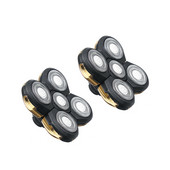 5 peaga lõiketera vahetus kiire ja praktiline universaalne raseerimistera juukselõikur Elektriline pardel Vastupidav hõljuv habemepardlipea