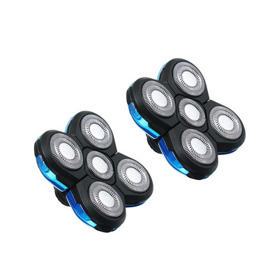 5 peaga lõiketera vahetus kiire ja praktiline universaalne raseerimistera juukselõikur Elektriline pardel Vastupidav hõljuv habemepardlipea