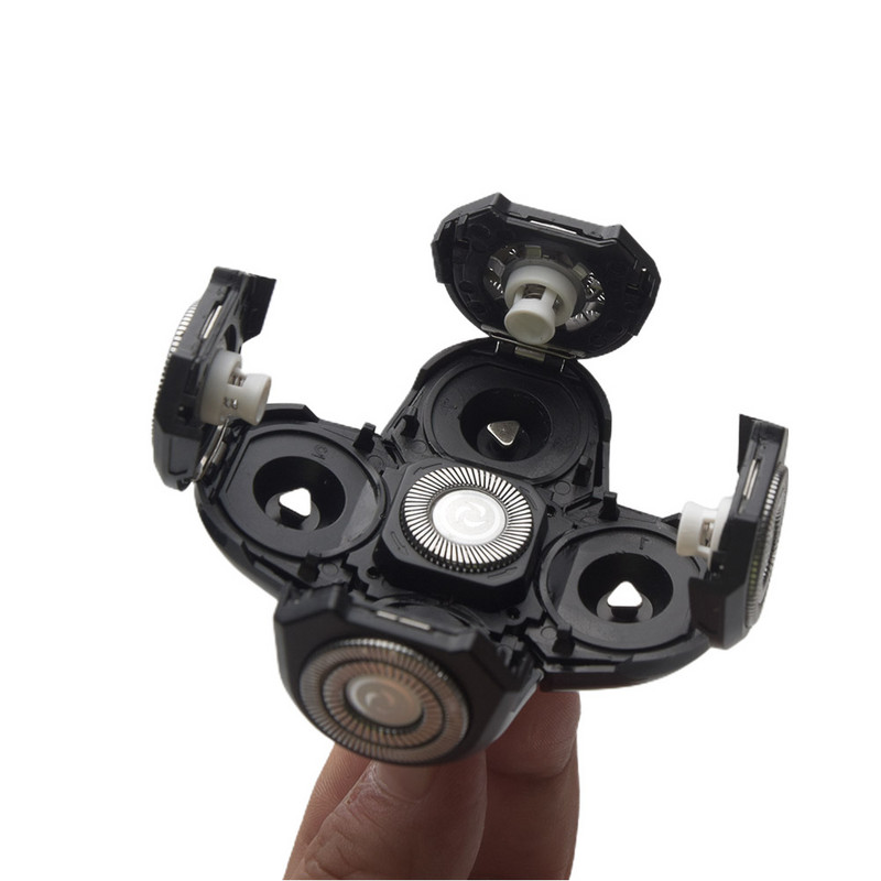 5 peaga lõiketera vahetus kiire ja praktiline universaalne raseerimistera juukselõikur Elektriline pardel Vastupidav hõljuv habemepardlipea