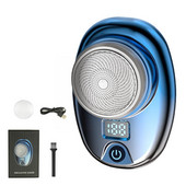 Elektriline minihabemeajamisvahend, professionaalne habemelõikur, kaasaskantav pardel, edasi-tagasi liikuv raseerimis-USB-laadija meestele 2023 W7D9