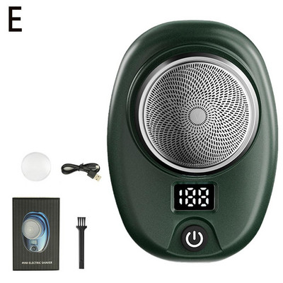 Elektriline minihabemeajamisvahend, professionaalne habemelõikur, kaasaskantav pardel, edasi-tagasi liikuv raseerimis-USB-laadija meestele 2023 W7D9