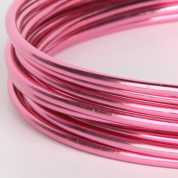 1mm 1,5mm 2mm 2,5mm Anadized Color Craft Wire Beading Cord for DIY βραχιόλι Κολιέ Κοσμήματα Δημιουργία ευρημάτων