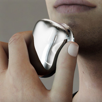 Преносима електрическа самобръсначка Mini Heard Тример за бръснене на брада Възвратно-постъпателна режеща глава USB зареждане Акумулаторни ножове Бръснач