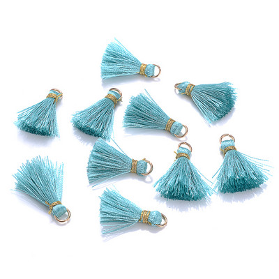 10/20/30 tk 2cm minitutt Mitmevärvilised puuvillased tutid ehete jaoks DIY Kõrvarõngas Võtmehoidja Õmblemine Kardinate ääriste narmaste tarvikud