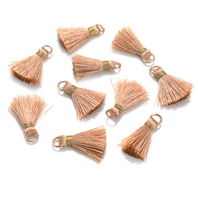 10/20/30 tk 2cm minitutt Mitmevärvilised puuvillased tutid ehete jaoks DIY Kõrvarõngas Võtmehoidja Õmblemine Kardinate ääriste narmaste tarvikud