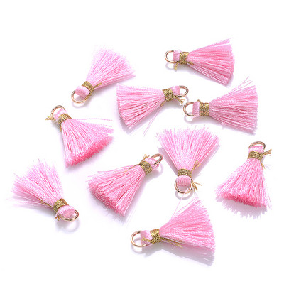 10/20/30 tk 2cm minitutt Mitmevärvilised puuvillased tutid ehete jaoks DIY Kõrvarõngas Võtmehoidja Õmblemine Kardinate ääriste narmaste tarvikud