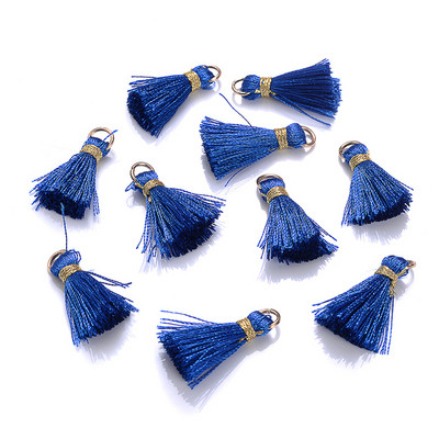 10/20/30 tk 2cm minitutt Mitmevärvilised puuvillased tutid ehete jaoks DIY Kõrvarõngas Võtmehoidja Õmblemine Kardinate ääriste narmaste tarvikud