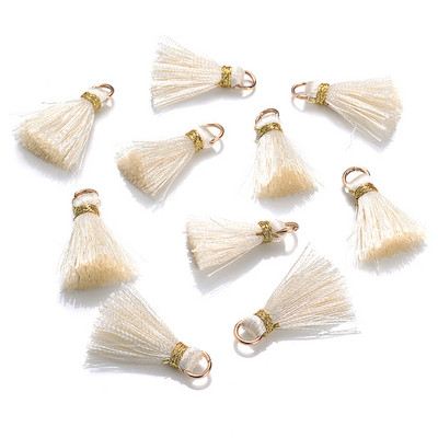 10/20/30 tk 2cm minitutt Mitmevärvilised puuvillased tutid ehete jaoks DIY Kõrvarõngas Võtmehoidja Õmblemine Kardinate ääriste narmaste tarvikud