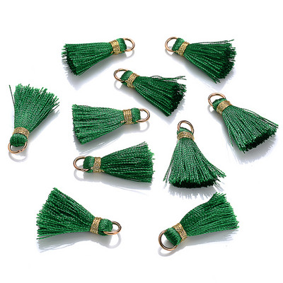 10/20/30 tk 2cm minitutt Mitmevärvilised puuvillased tutid ehete jaoks DIY Kõrvarõngas Võtmehoidja Õmblemine Kardinate ääriste narmaste tarvikud