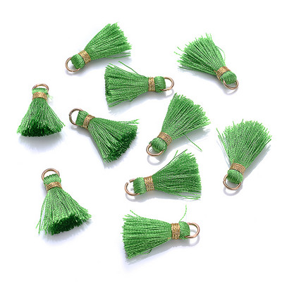 10/20/30 tk 2cm minitutt Mitmevärvilised puuvillased tutid ehete jaoks DIY Kõrvarõngas Võtmehoidja Õmblemine Kardinate ääriste narmaste tarvikud