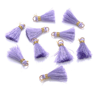 10/20/30 tk 2cm minitutt Mitmevärvilised puuvillased tutid ehete jaoks DIY Kõrvarõngas Võtmehoidja Õmblemine Kardinate ääriste narmaste tarvikud