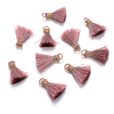 10/20/30 tk 2cm minitutt Mitmevärvilised puuvillased tutid ehete jaoks DIY Kõrvarõngas Võtmehoidja Õmblemine Kardinate ääriste narmaste tarvikud