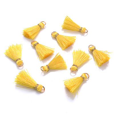 10/20/30 tk 2cm minitutt Mitmevärvilised puuvillased tutid ehete jaoks DIY Kõrvarõngas Võtmehoidja Õmblemine Kardinate ääriste narmaste tarvikud