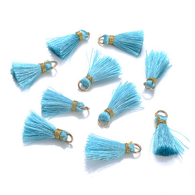 10/20/30 tk 2cm minitutt Mitmevärvilised puuvillased tutid ehete jaoks DIY Kõrvarõngas Võtmehoidja Õmblemine Kardinate ääriste narmaste tarvikud