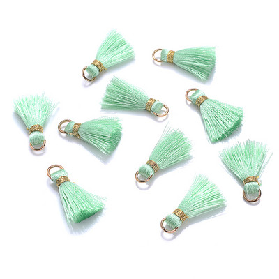 10/20/30 tk 2cm minitutt Mitmevärvilised puuvillased tutid ehete jaoks DIY Kõrvarõngas Võtmehoidja Õmblemine Kardinate ääriste narmaste tarvikud