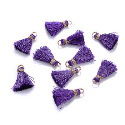 10/20/30 tk 2cm minitutt Mitmevärvilised puuvillased tutid ehete jaoks DIY Kõrvarõngas Võtmehoidja Õmblemine Kardinate ääriste narmaste tarvikud