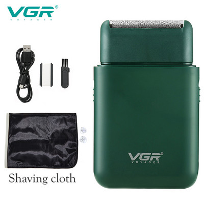 κουρευτικό μουστάκι για άνδρες Ξυριστική μηχανή tondeuse barbe Body Wash Mini έκδοση Φορητή δερμάτινη ξυριστική θήκη για Menone Blade
