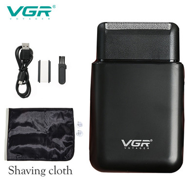 κουρευτικό μουστάκι για άνδρες Ξυριστική μηχανή tondeuse barbe Body Wash Mini έκδοση Φορητή δερμάτινη ξυριστική θήκη για Menone Blade