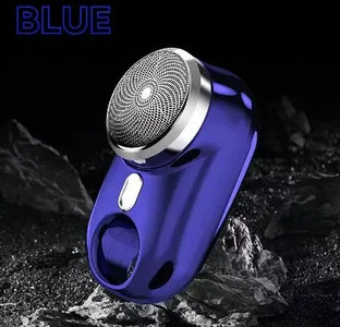 Hordozható elektromos borotva férfi mini borotva újratölthető borotválkozás arcápolás szakállborotva vízálló forgószakállvágó