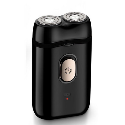 Vyriška dviguba plaukiojanti galvutė elektrinė skustuvas USB įkraunamas sausas šlapias barzdos skutimosi mašina kūno veido plaukų šalinimo kirpimo mašinėlė