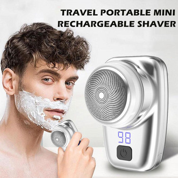 Електрическа самобръсначка за мъже Mini Shave Portable Electric Zao Mini Shaver Тример за брада Razor Mini Portable Electric Shaver Tool