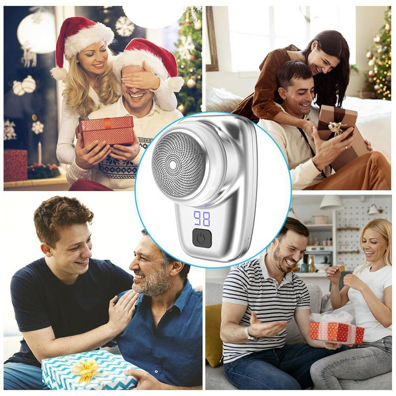 Razor electric pentru bărbați Mini aparat de bărbierit portabil Zao Mini aparat de bărbierit Trimmer Barba Mini aparat de ras electric portabil Instrument