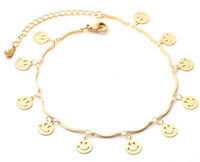 ASON Roostevabast terasest Trendikas jalavõru käevõru naistele Naeratuse võlu Jalakõrud Suvised aksessuaarid Jalal Link Keti Jalaehted