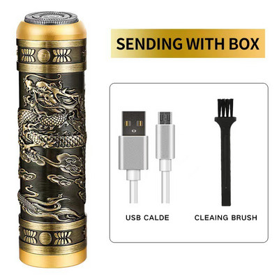 Mini elektriline habemelõikur meestele, kaasaskantav USB-laetav veekindel raseerimismasin näohooldus juuksuri juukseeemaldaja