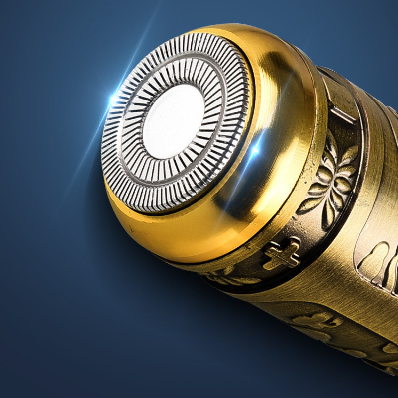 Mini elektriline habemelõikur meestele, kaasaskantav USB-laetav veekindel raseerimismasin näohooldus juuksuri juukseeemaldaja