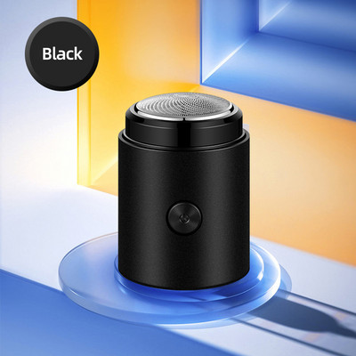 Mini barzdaskutė vyrams Plaunama vyriška skutimosi mašina Kelioninis barzdaskutis šlapias ir sausas dvejopo naudojimo įkraunamas nešiojamas elektrinis žoliapjovė