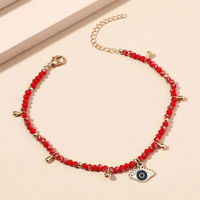Boemska etnička morska zvijezda školjka školjka Perle Narukvice za gležnjeve Žene Djevojke Moda Vražje oko Privjesak Stopala Lanac za zapešće Ljetni nakit za plažu