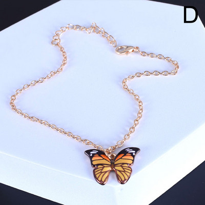 Madingi mieli drugelio pakabukai moterims Bohemiškos aukso spalvos grandinėlės kulkšnies apyrankė ant kojų paplūdimio pėdų papuošalai 2020 m. Nauja