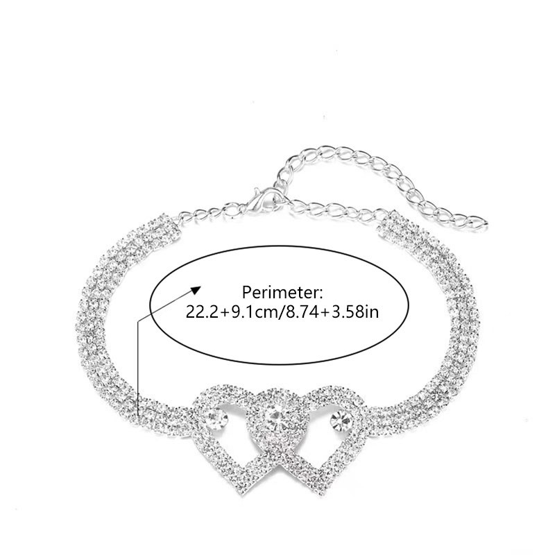 Madingos Kalnų krištolinio akmens grandinėlės kulkšnys moterims Prabangios spindinčios kulkšnies apyrankės ant kojų Moterų vestuvių vakarėlio papuošalai pėdų aksesuarai